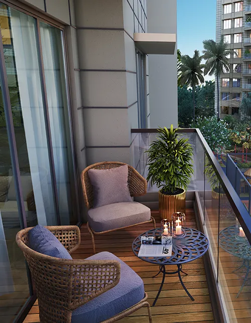 Kalpataru Lokhandwala Balcony